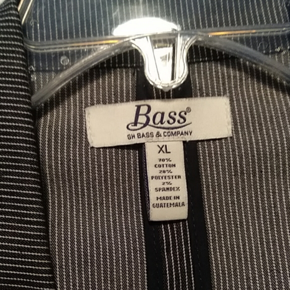 Bass Pinstripe Cotton Jacket - Picture 3 of 3